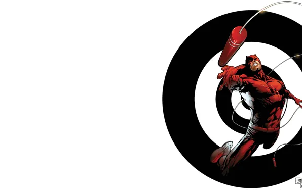Red, costume, Daredevil, Daredevil
