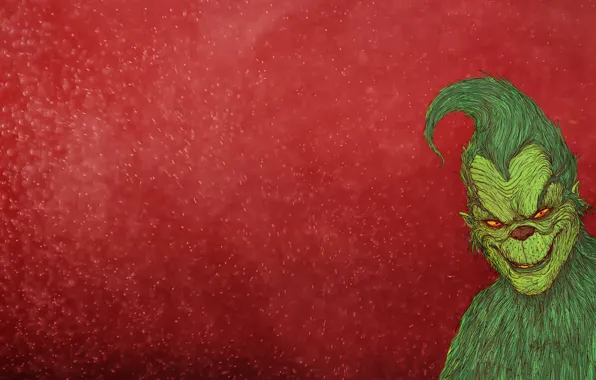 Minimalism, Figure, Background, Art, Art, Helix, Character, Grinch