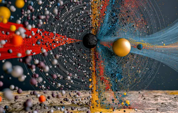 Picture background, color, form