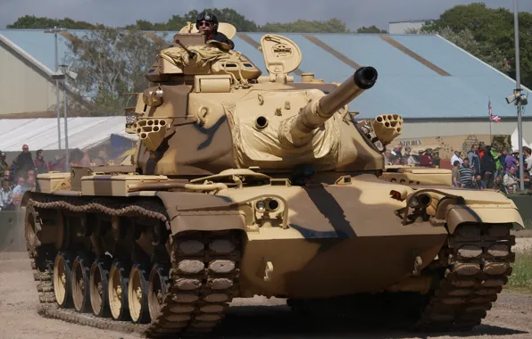 Tank, armor, military equipment, M60A1