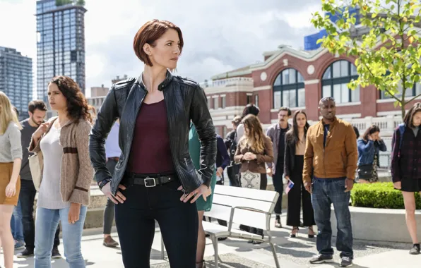 People, street, figure, the series, Supergirl, Supergirl, Alex Danvers, Skyler Lee