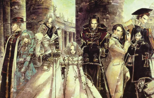 Trinity blood, avel, vampiry