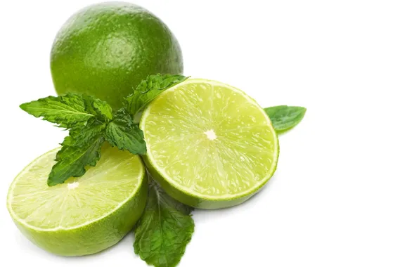 Lemon, lime, citrus, slice