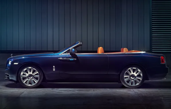 Car, convertible, Rolls-Royce Dawn