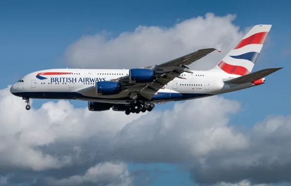 Airbus, British Airways, A380-800