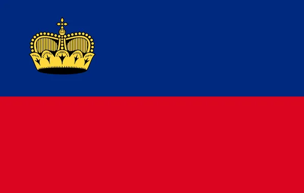 Strip, background, crown, flag, fon, flag, liechtenstein, Liechtenstein