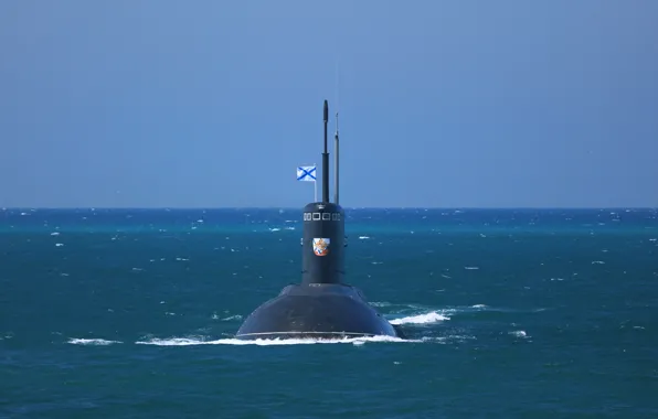 Sea, black, submarine, Navy, Krasnodar