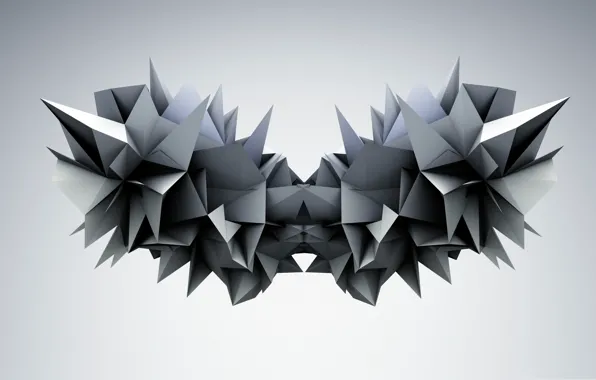 Picture abstraction, the volume, symmetry