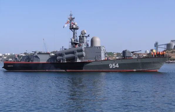 Ship, base, Navy, rocket, Sevastopol, The Black Sea Fleet, RCA, &quot;Ivanovets&quot;