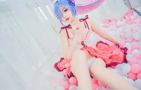 Beautiful, Balls, Asian, Model, Woman, Cute, Pretty, Window