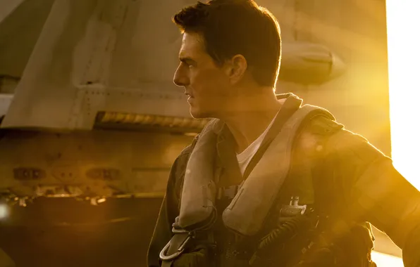 The film, frame, pilot, action, pilot, Tom Cruise, Tom Cruise, Top Gun: Maverick