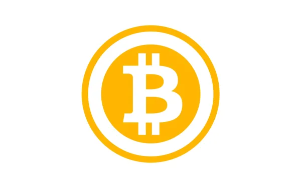 White, background, logo, logo, fon, bitcoin, bitcoin, btc