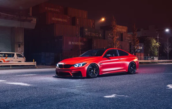 Picture BMW, Light, Night, RED, F82, Sight, LED