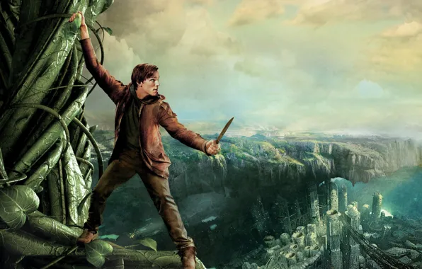 Picture tale, Jack the giant Slayer, Nicholas Hoult, Jack the Giant Slayer, Beanstalk