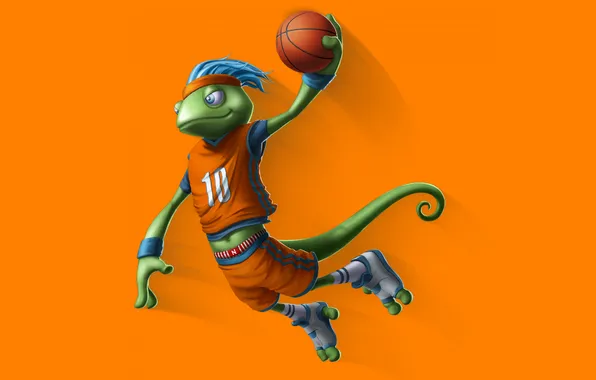 Picture lizard, Novell, Suse Linux Geeko, Basketbol