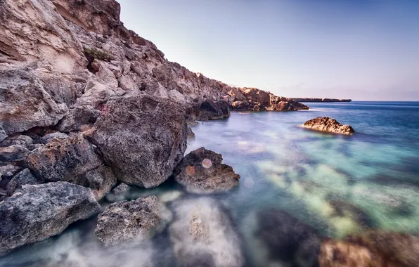 Picture sea, summer, nature, stones, rocks