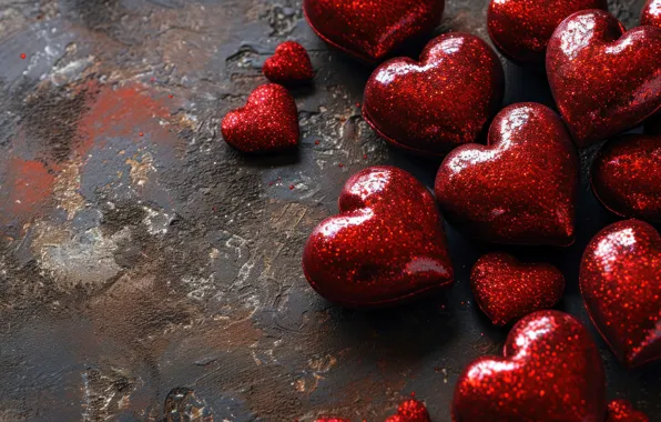 Love, holiday, heart, heart, hearts, red, heart, congratulations