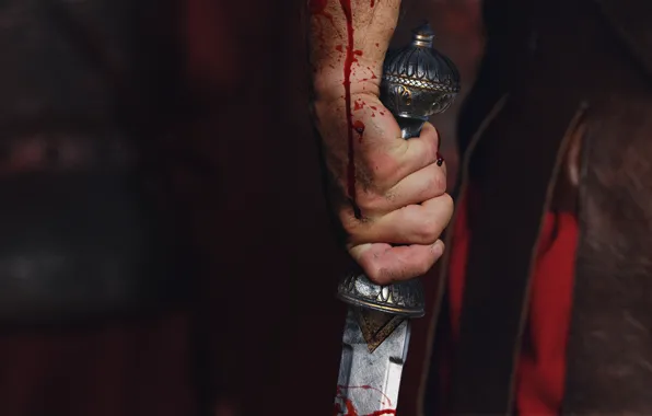 Picture blood, sword, hands, Total War Arena, promo arts