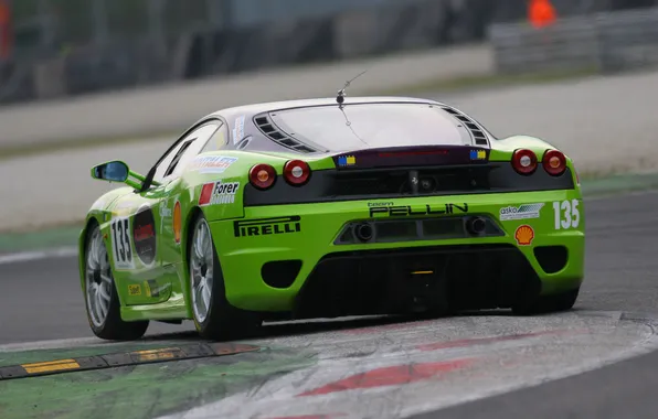 Picture background, lights, ferrari, track, racing, stickers