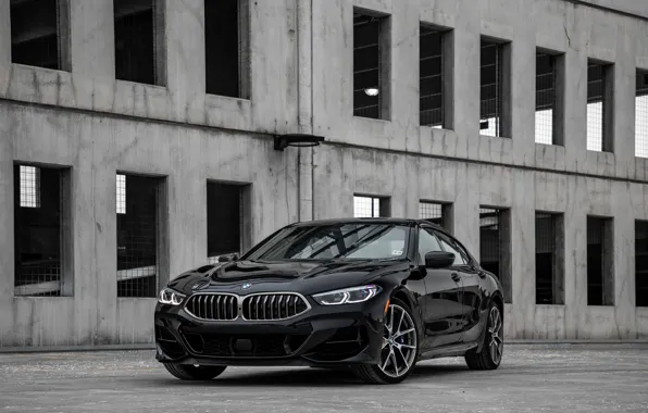 Picture black, coupe, BMW, structure, Gran Coupe, 2020, 8-Series, 2019