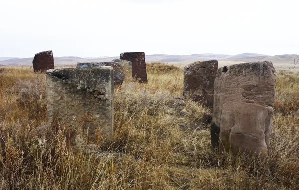 Autumn, Russia, history, beauty is in simplicity, real, Ancient, Altay, Khakassia