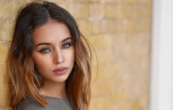 Picture model, cutie, face, background