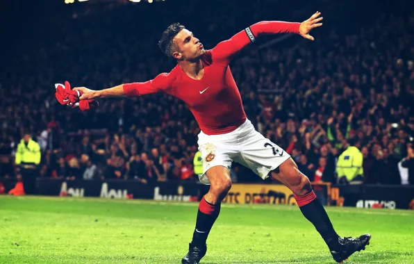 Picture van Persie, Manchester United, Manchester United, van persie