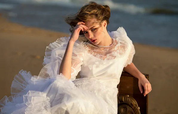 Sea, look, girl, mood, dress, Lisa, Svetlana Boynovich