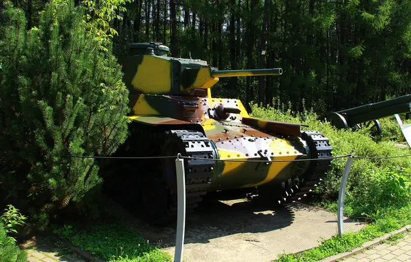 Japan, Moscow, Tank, Poklonnaya Gora, The Museum of G.O.R.A., Type 97 Chi-Ha