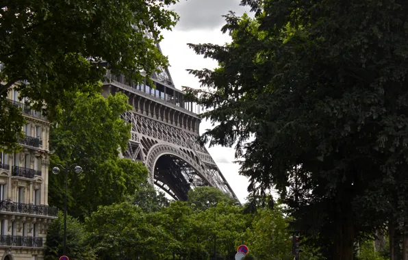 Park, Paris, Eiffel tower, Paris