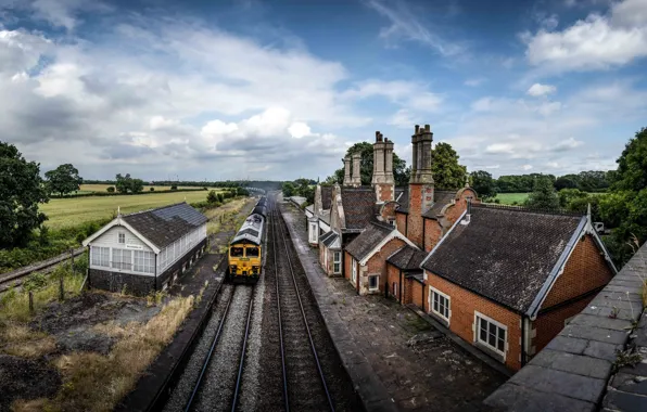 Picture railroad, England, Ulceby, Brocklesby Coals