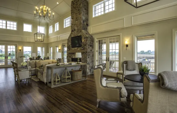 Interior, oven, living room, Serosun Farms