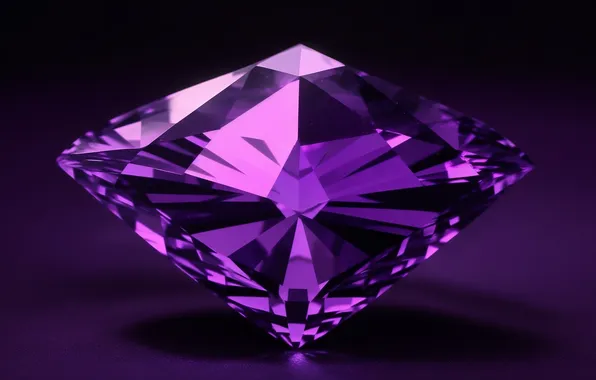 Purple, background, stone, faces, diamond, stone, background, diamond