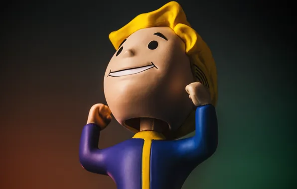 Fallout, Power, Bethesda Softworks, Bethesda, Figure, Bethesda Game Studios, Vault Boy, Vault Boy