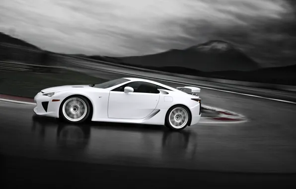 Picture Lexus, LFA, Lexus LFA, side view