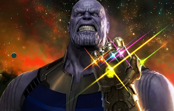 Picture Marvel, movie, 2018, Josh Brolin, Thanos, Avengers: Infinity War