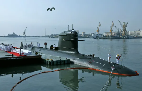 The Indian Navy, commissioning, INS Vagir
