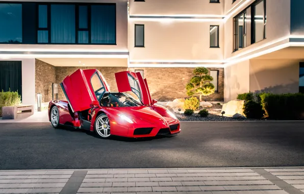 Picture Light, Red, Enzo, Doors up