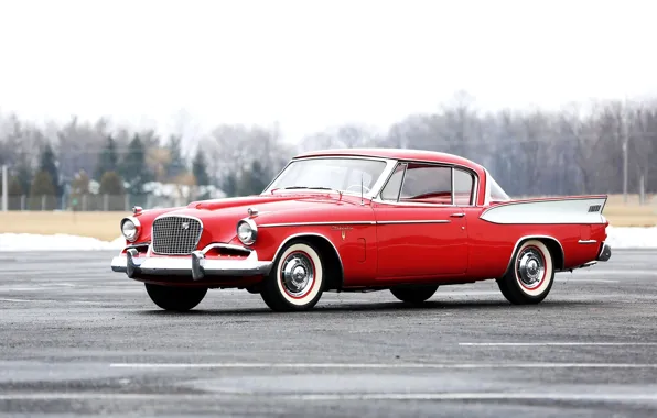 1957, Studebaker, Golden Hawk, Studebaker