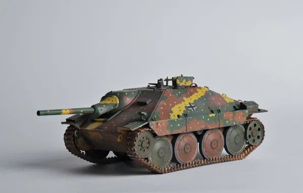 Picture toy, Jagdpanzer 38, easy, Hetzer, artillery, "Hettser, German, self-propelled
