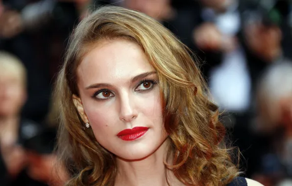 Look, pose, smile, portrait, makeup, actress, Natalie Portman, Natalie Portman