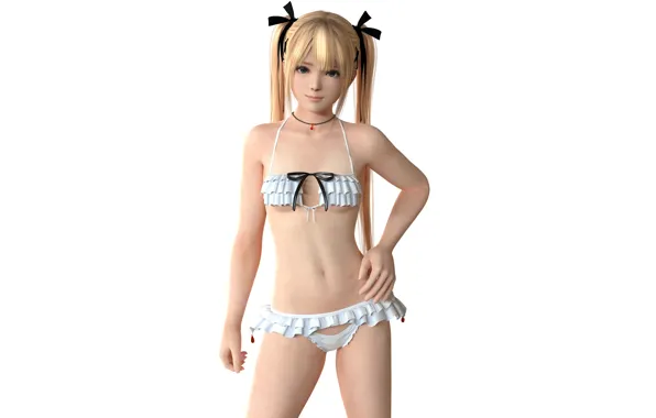 Picture girl, sexy, cleavage, dead or alive, long hair, boobs, anime, beautiful