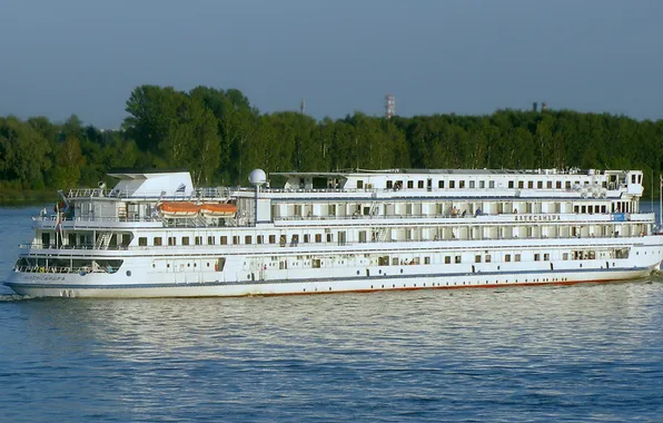 Ship, river, cruise