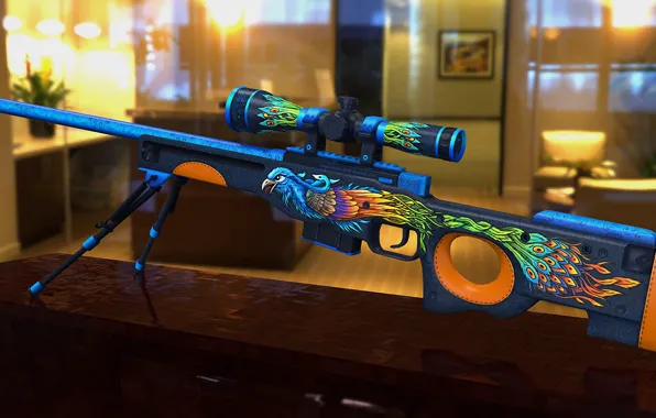 Background, bird, interior, chest, render, paint, awp, workshop