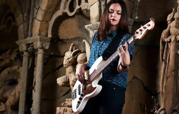 Girl, the game, guitar