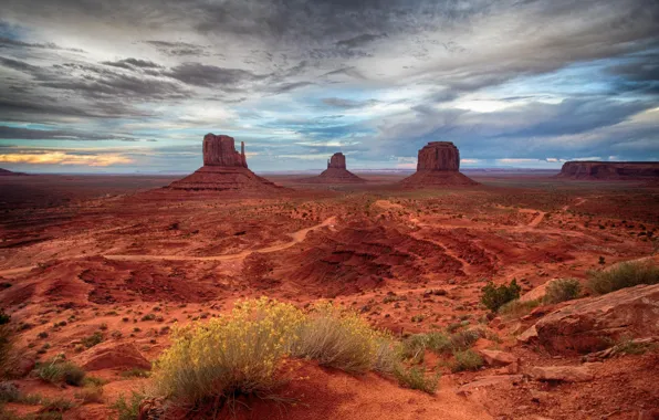 Landscape, mountains, canyon, USA