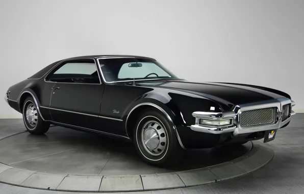 Background, black, the front, 1968, Muscle car, Muscle car, Oldsmobile, The Oldsmobile
