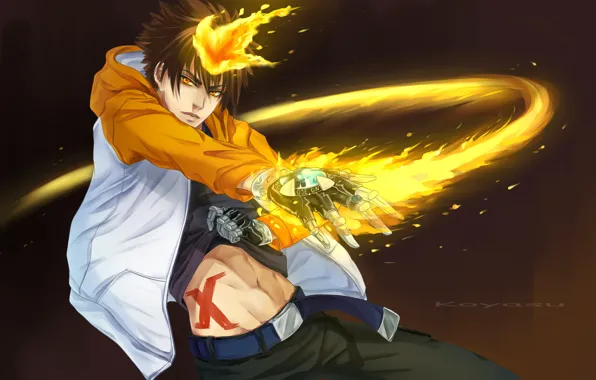 Art, guy, Katekyo Hitman Reborn, teacher mafia reborn, Tsuyoshi Sawada