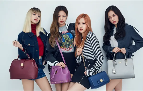 Wallpaper Music, Group, K-Pop, Blackpink For Mobile And Desktop.