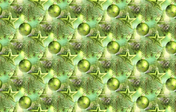 Balls, background, holiday, balls, texture, stars, New year, herringbone